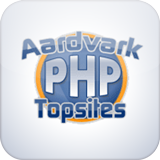 Aardvark Topsites PHP is a free topsites script built on PHP and MySQL. A topsites list ranks a group of related sites by popularity. Webmasters join the topsites list and are given a button to put on their site and link back to the topsites list.